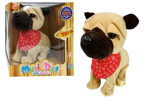 Interactive Dog Barks Moves halesensorer