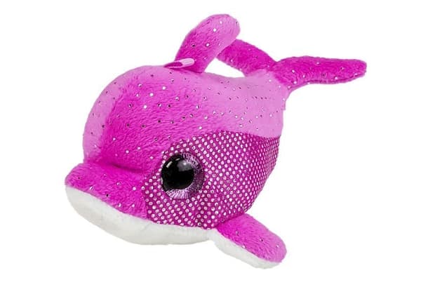 Liten delfin med transportmaskot