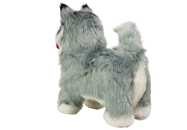 Interaktiv Husky-hund bevæger sig, gøer
