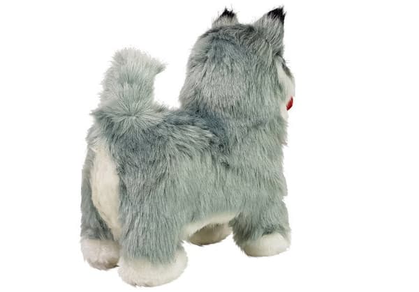 Interaktiv Husky-hund bevæger sig, gøer