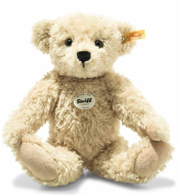 Steiff Plyschleksak - 023019 - Björnnalle Luca, Beige, 30 cm