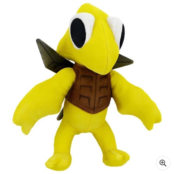 Rainbow Friends 20cm Soft Plush Yellow