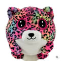 Miniatyrbild 6 av 11: HugPals Inflatable Plush 30cm Multicoloured Leopard Print
