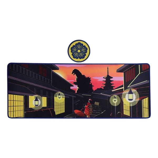 Godzilla desk Pad & Coaster Set Limited Edition