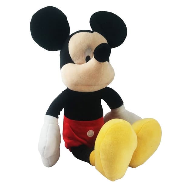 Disney Blød Mickey 40 Cm Flerfarvet