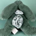 Miniatyrbild 2 av 3: Doudou et Compagnie - Sage grön kanin mjukis 25 cm