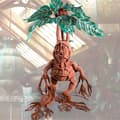 Pikkukuva 1 / 3: Noble Collection Mandrake Teddy Harry Potter Ruskea