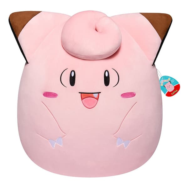 Squishmallows Pokemon Clefairy Bamse  35 cm