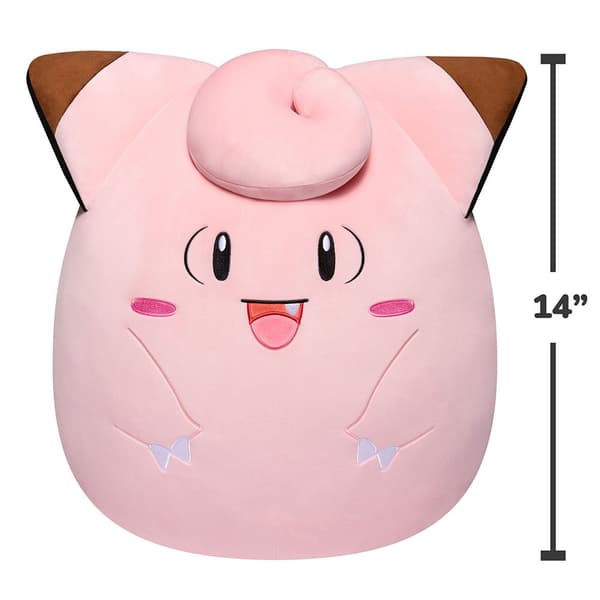 Squishmallows Pokemon Clefairy Bamse  35 cm