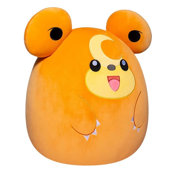 Squishmallows Pokemon Teddiursa Nallebjörn  35 cm