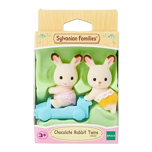 Epoch Sylvanian Chokoladetvillingekaniner Rosa