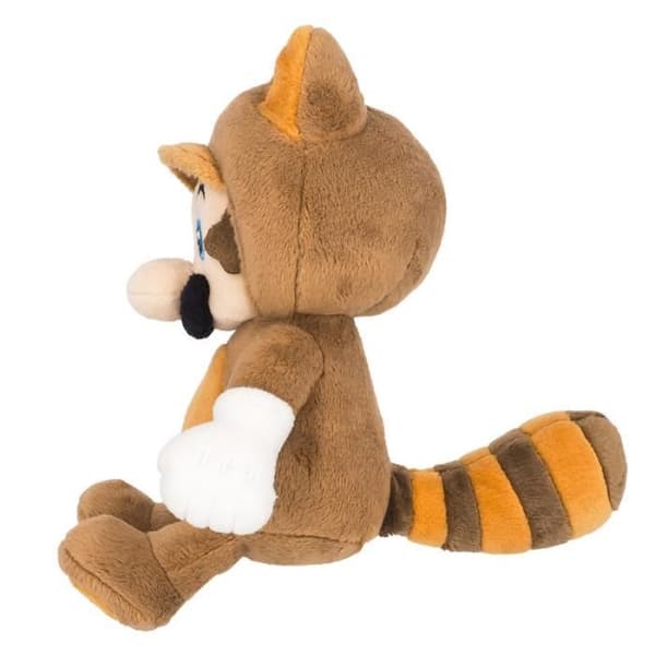 Super Mario plyschleksak - Mario Tanooki 22 cm