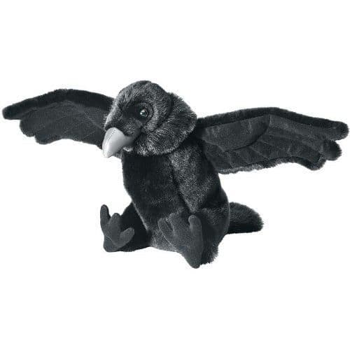 Raven plyschleksak - Wild Republic - Cuddlekins - 30 cm - Mjuk och kvalitet