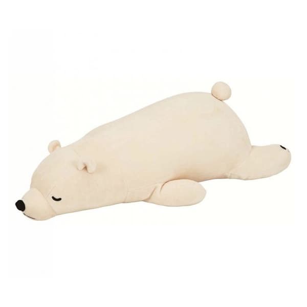 NEMU NEMU plyschleksak - Shiro the Polar Bear - 51 cm - Byxa - Vit - Beige - Barn - Inomhus