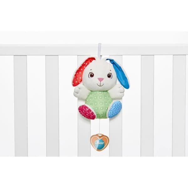 Chicco 00007930000000, Mjukdjur, Flerfärgad, Kanin, Pojke-tjej, inomhus, 160 mm