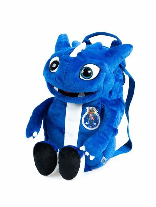 FC Porto plyschleksak - 1421526 - Draco 20 plyschryggsäck, inget kön, blå, 0
