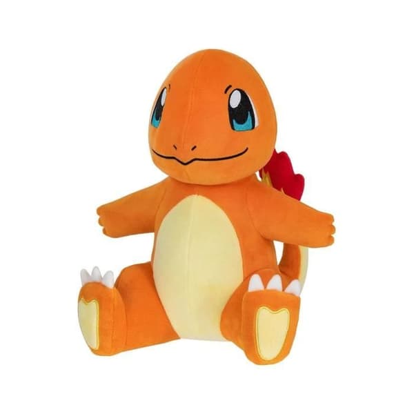 Charmander Plyschleksak - JAZWARES - Pokémon - 30 cm - Blandat - Plysch - Inredning