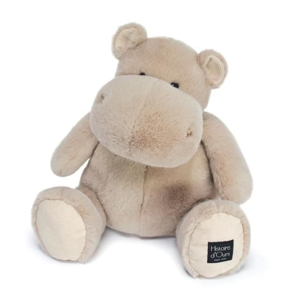 Peluche - HISTORIA OM BJÖRNAR - Flodhäst - 40CM - Beige - Bebis