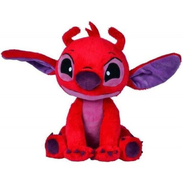 Disney plyschleksak - Leroy - 25 cm - Röd - Lilo och Stitch - Blandat