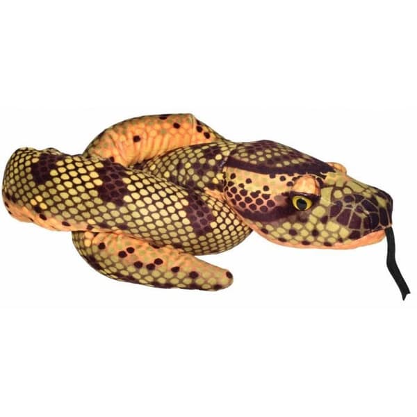 Anaconda Junior Plyschleksak 137 cm - Wild Republic - Brun - Inomhus - Blandat - Barn