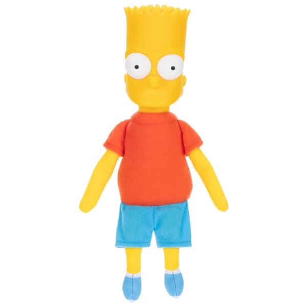 English The Simpsons Shelf Talkers Bart plush toy 33cm
