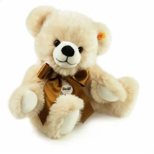 Bobby Bear Teddy-Puppet Mjukleksak - Kräm - 40 cm - STEIFF