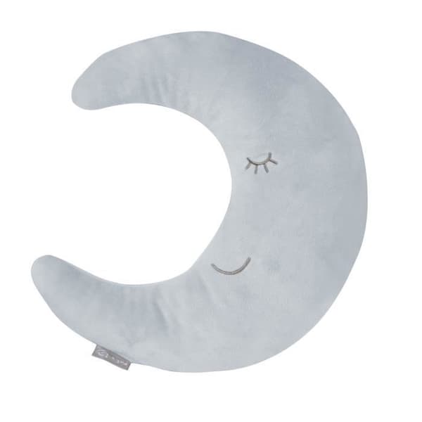 ROBA Style Plysch Moon Cushion - Ljusblå - För barn - Sömnhjälp och lek