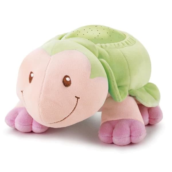 Plysch nattlampa - TRUDI - Turtle Magic lampor - Svart - Inomhus - Blandat