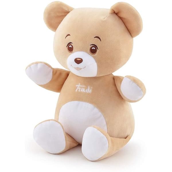 Peluche - TRUDI - Orsetto baby M - Vit - Naturliga färger - 2 storlekar