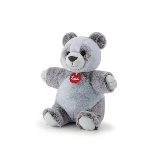 Plyschleksak - Trudi - Chime panda - Vit - Cashmerini mjukhet - Pastelltoner