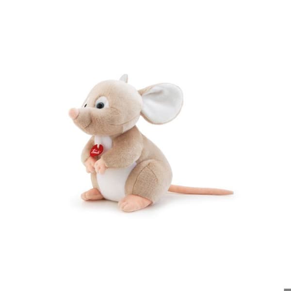 Peluche Trudi Topo Nino storlek M - Trudi - Peluche - Vit - Beige - Rosa