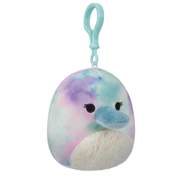 Squishmallows Clip On 9 cm, Mitch the Platypus