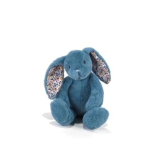 PLYSKFÖRETAG BLOMMA BUNNY BLÅ L.37 CM 07210