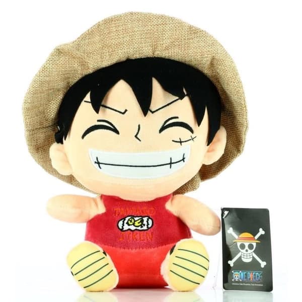 "Peluche - One Piece - Luffy - 25 cm - Officiell Licens - Unisex"
