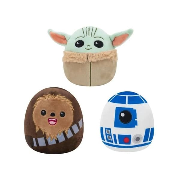 Peluche - Squishmallows - Star Wars - 12,5 cm - Mjuk - Maskintvättbar