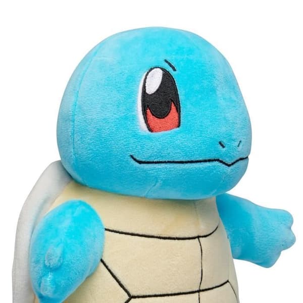 Squirtle plyschleksak (Squirtle) BANDAI - Pokémon - 30 cm - Mycket mjuk - JW0058