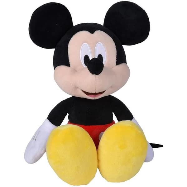 Simba – Mickey Soft Toy 35 cm, A2102208, Svart, Röd, Gul