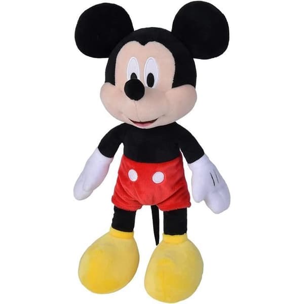 Simba – Mickey Soft Toy 35 cm, A2102208, Svart, Röd, Gul