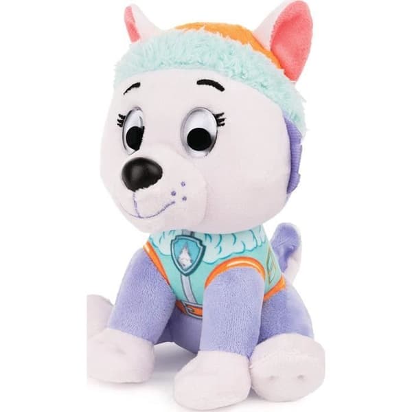 PAW PATROL - PLUSH 15 CM EVEREST Paw Patrol Gund - 6058441 - mjuk och tvättbar plysch från 12 månader