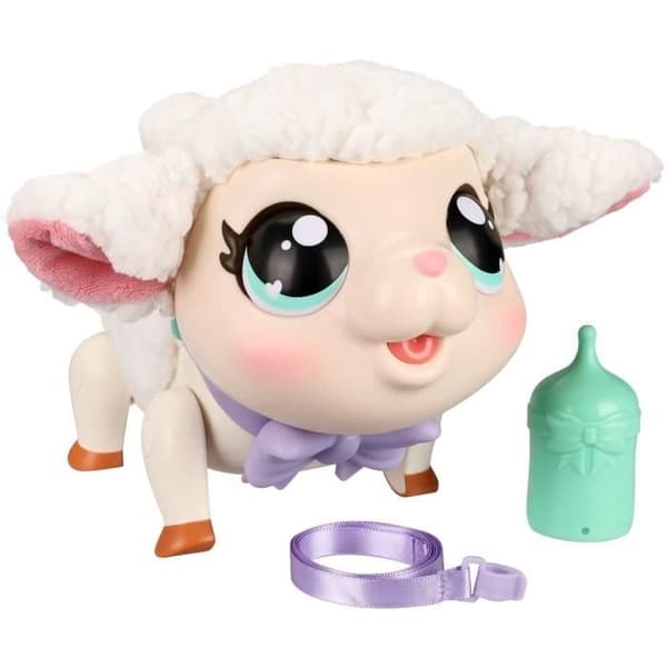 My Little Sheep Plyschleksak - Små levande husdjur - Älgleksaker