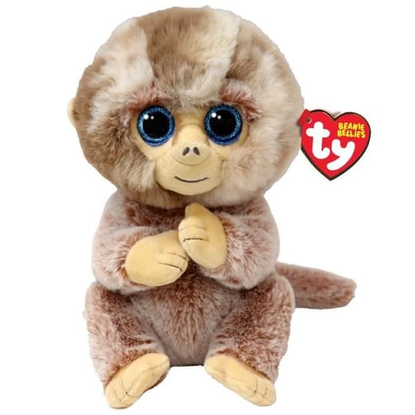 TY BEANIE BABIES BELLIES STUBBY MNKEY MEDIUM TY UK LTD 43211