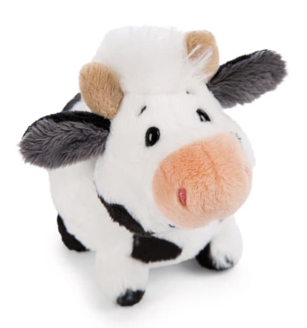 Nici Plyschleksak - 47780 - Cowluna Cow Plyschleksak 12cm Vit