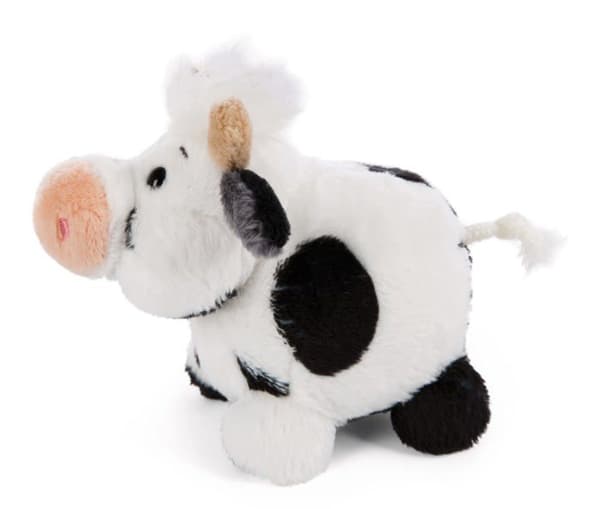 Nici Plyschleksak - 47780 - Cowluna Cow Plyschleksak 12cm Vit