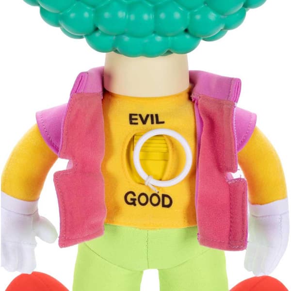 Jakks Pacific Krusty Vain Englanninkielisillä Toiminnoilla Simpsonit-pehmolelu