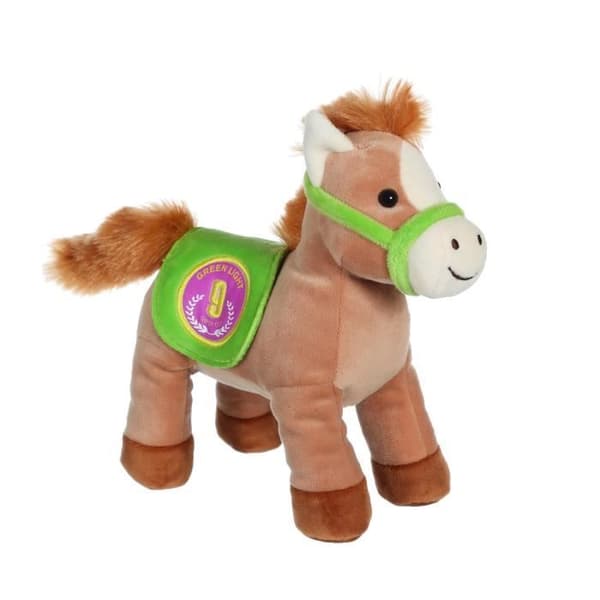 Gipsy Toys - Race Poneez Sound n°9 - 22cm - Brown Green Bib