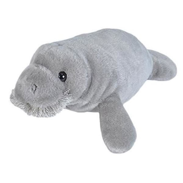 Wild Republic Manatee plysch, gosedjur, plyschleksak, presenter för barn, gosekinsar 10 tum
