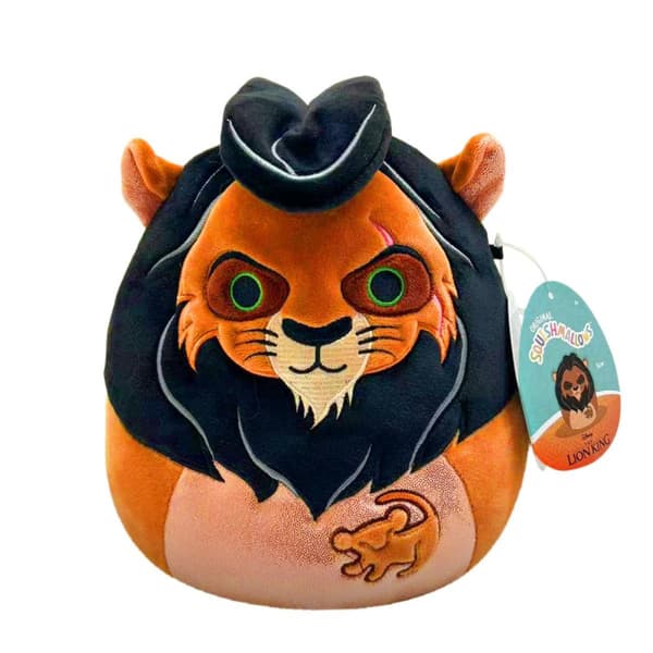 Squishmallows Disney Lejonkungen Scar 20cm