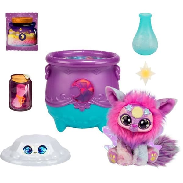 Moon Magic Cauldron - MAGIC MIXIES - Skapa din Mixie, med ingredienser och tillbehör