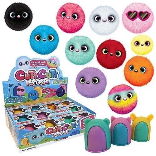 SBABAM CUTY CUTY PON PON LOT OM 3 MJUK PLYSK 147-18