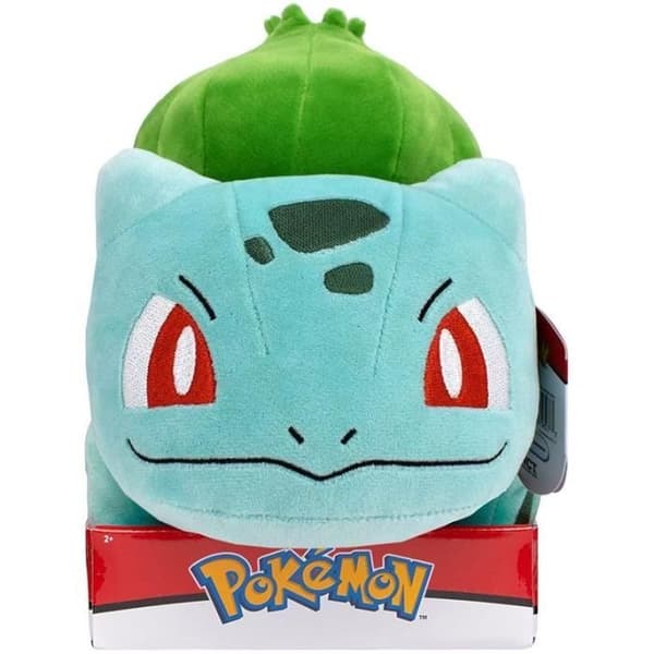Plyschleksak - BANDAI - Pokémon Bulbasaur - 30 cm, ren mjukhet och ömhet